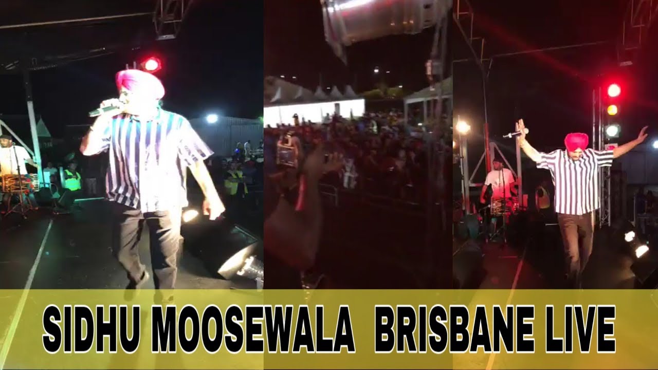SIDHU MOOSEWALA BRISBANE LIVE SHOW