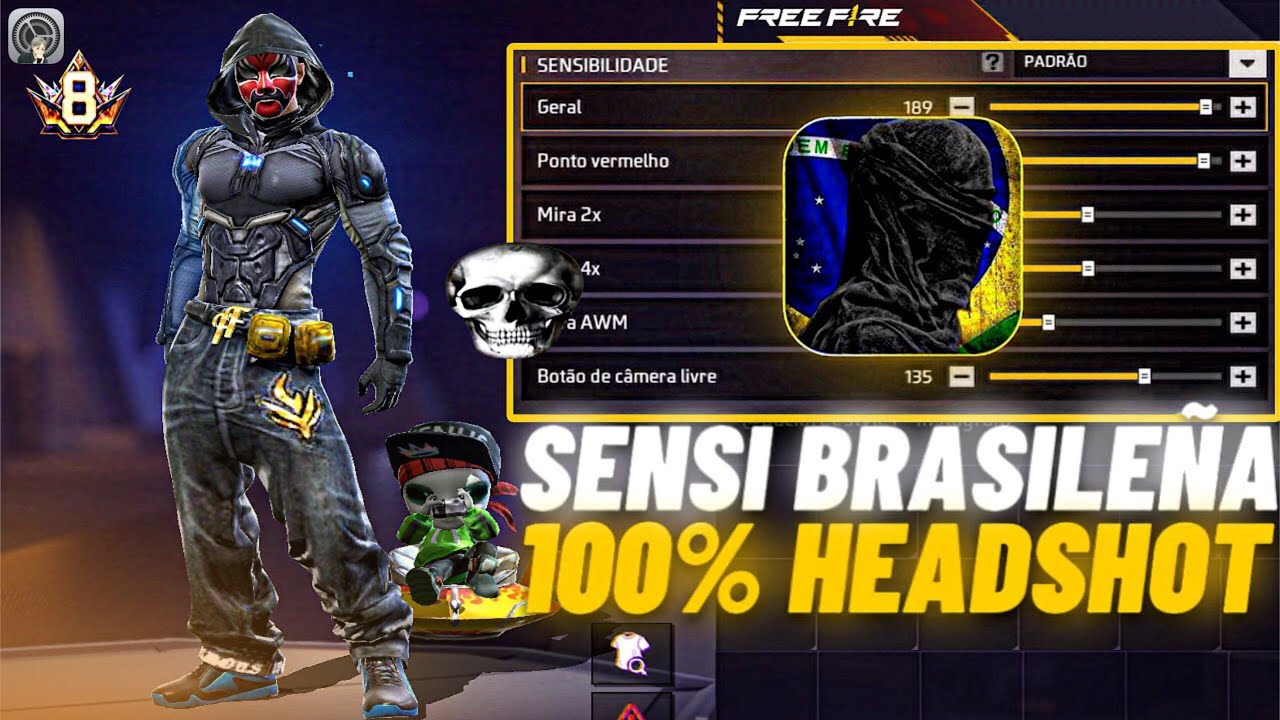 Free Fire Headshot setting 2026 ⚡ Best Sensitivity Settings ⚙️| Sensitivity + Hud Settings Free Fire