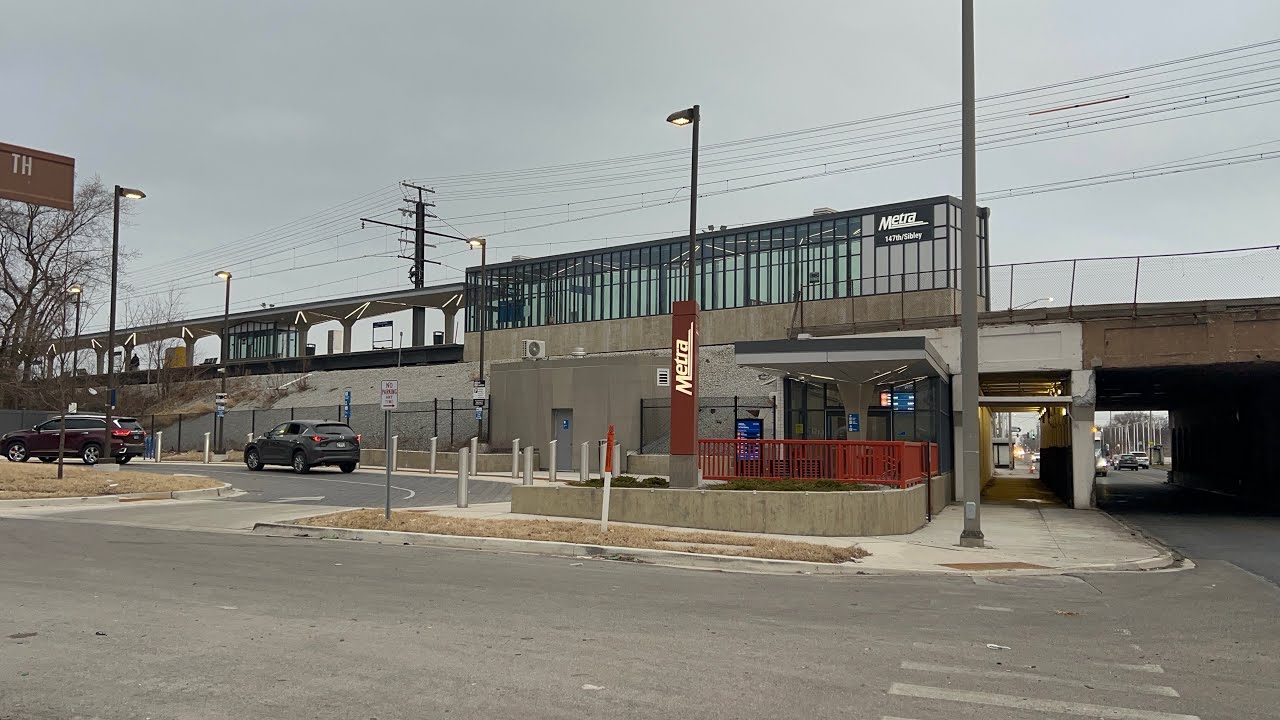 147th Street/Sibley Boulevard Station Tour | Metra Electric Station in Harvey, IL