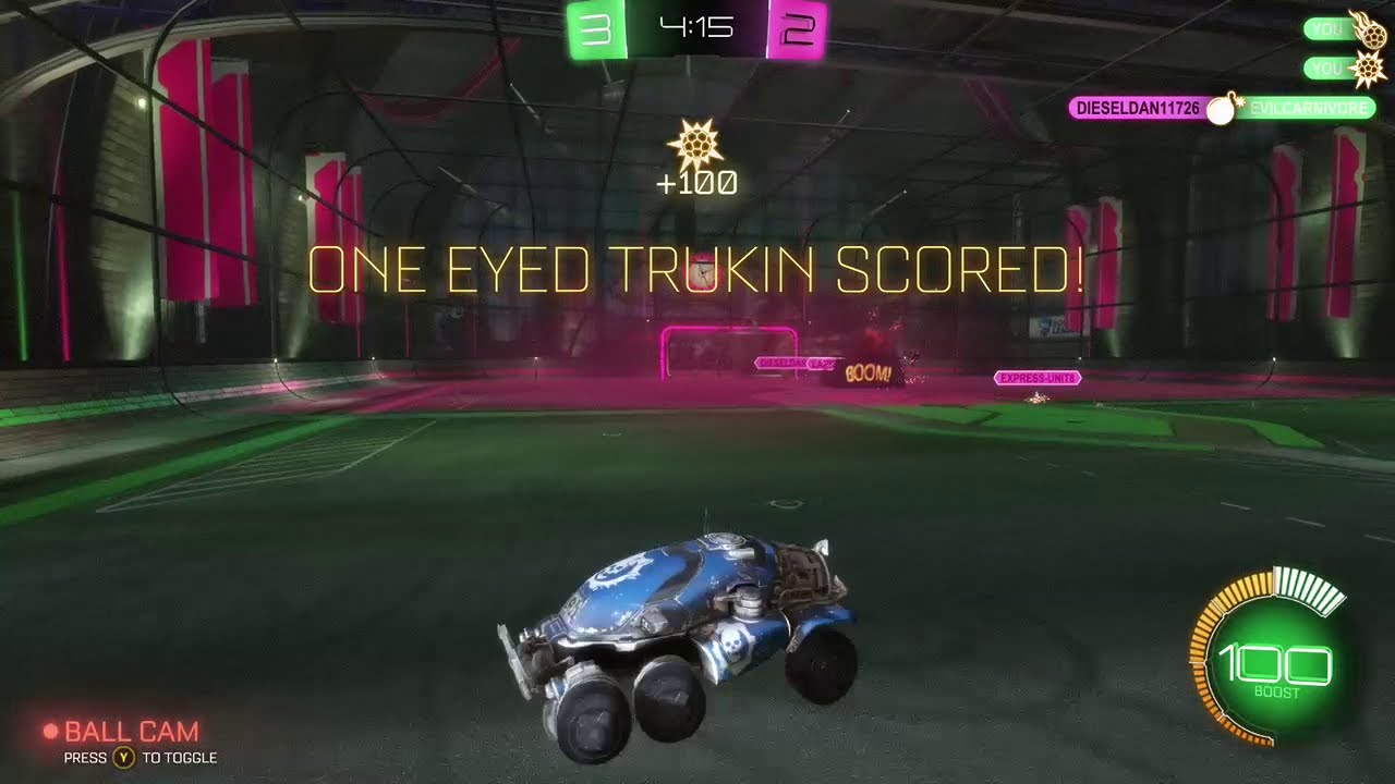 Rocket League Urban Central (Haunted) Gameplay