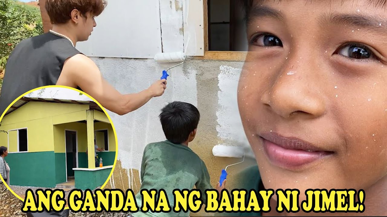 NAGPINTURA KAMI SA BAHAY NI JIMEL AT LOLA LIGAYA | ANG GANDA NA!