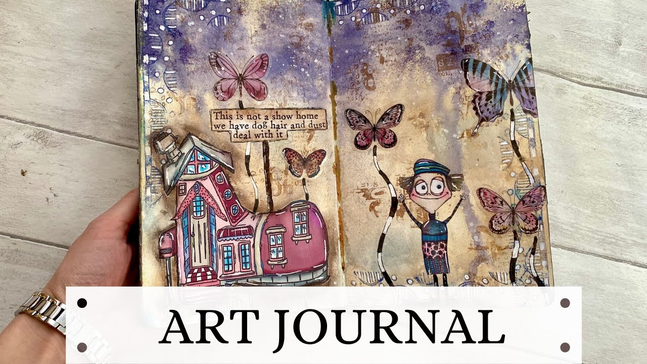 Art Journal with Elena Zinski Art!