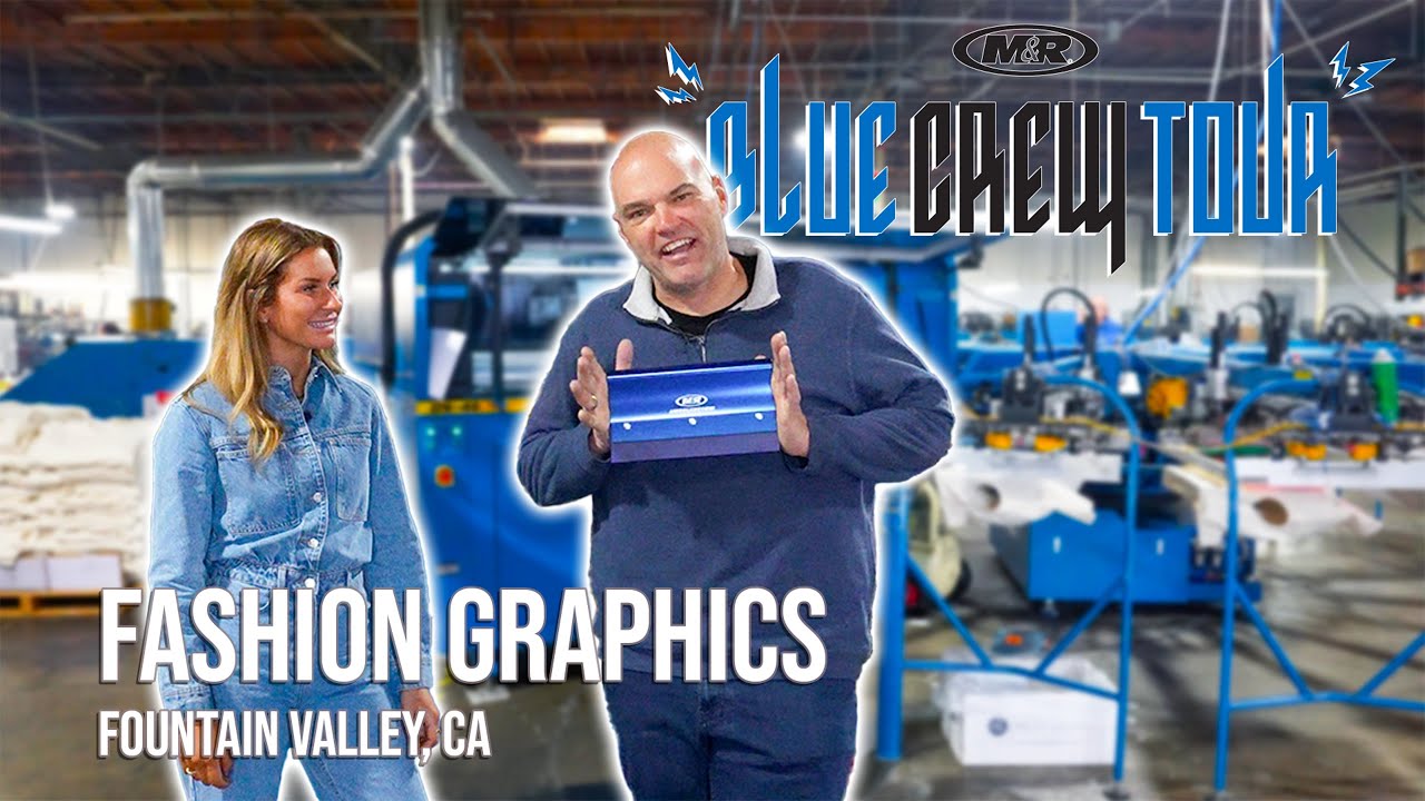 Blue Crew Tour | EP 27 Fashion Graphics - A Digital Squeegee® Success Story
