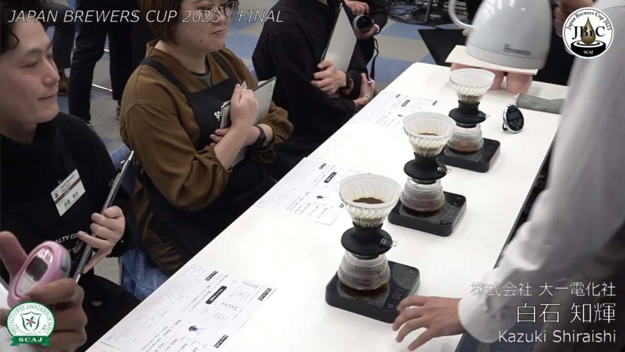 ジャパン ブリューワーズカップ (JBrC) 2023 決勝／白石 知輝-The first prize of Japan Brewers Cup 2023