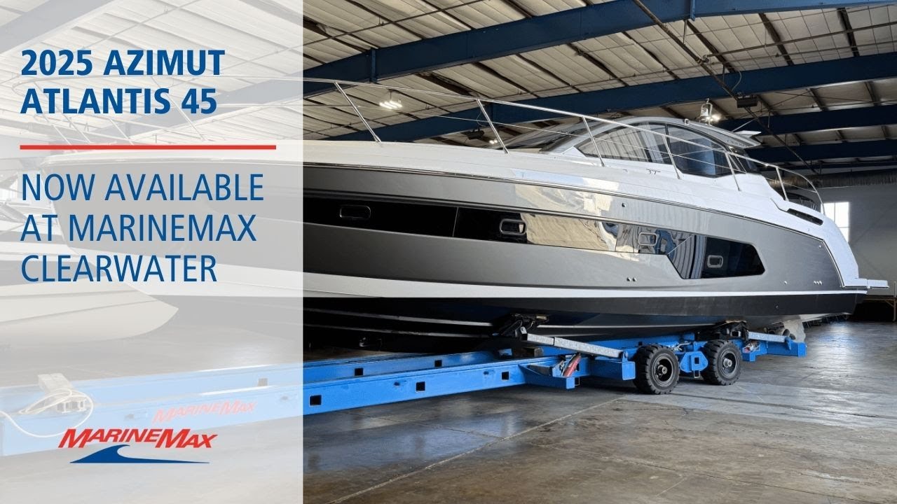 2025 Azimut Atlantis 45 Available at MarineMax Clearwater