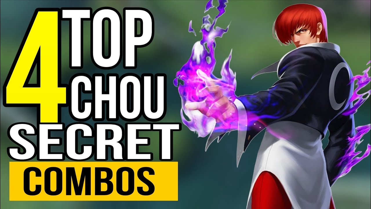 4 TOP CHOU SECRET COMBO ONLY PRO PLAYERS KNOW | CHOU GUIDE FOR BIGINNERS #MLBB