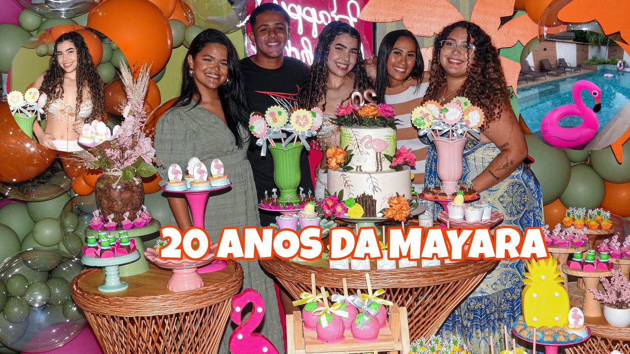 FESTA DE ANIVERSÁRIO DA MAYARA / VLOG POR CAROOL PIRES