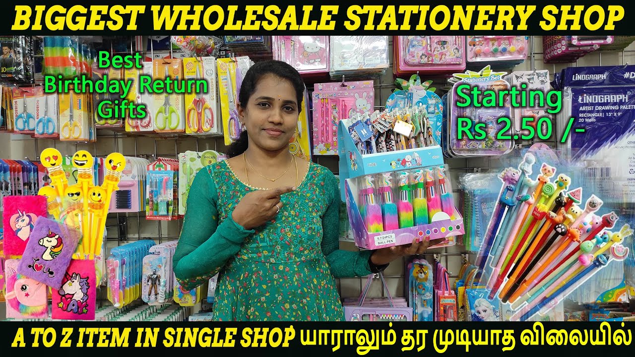 Unique Stationery Shop Items Chennai A to Z Best birthday Return gift  | All Fancy Stationery Items
