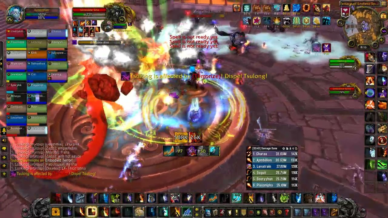 Tsulong Rank 1 Fire Mage (MoP Classic)
