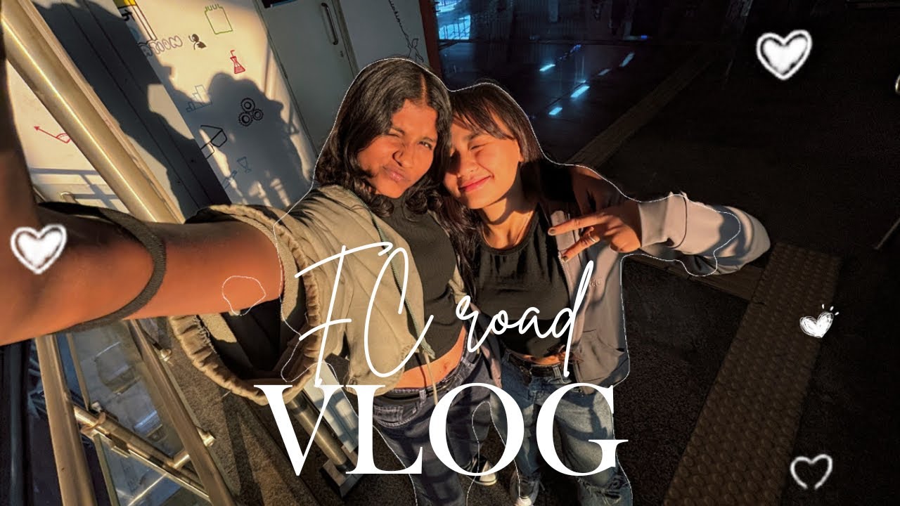 FC road Vlog | Shopping | Bakwass & Food 