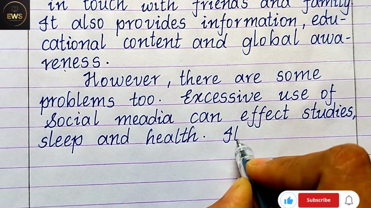Youth and Social Media|| Essay in English 