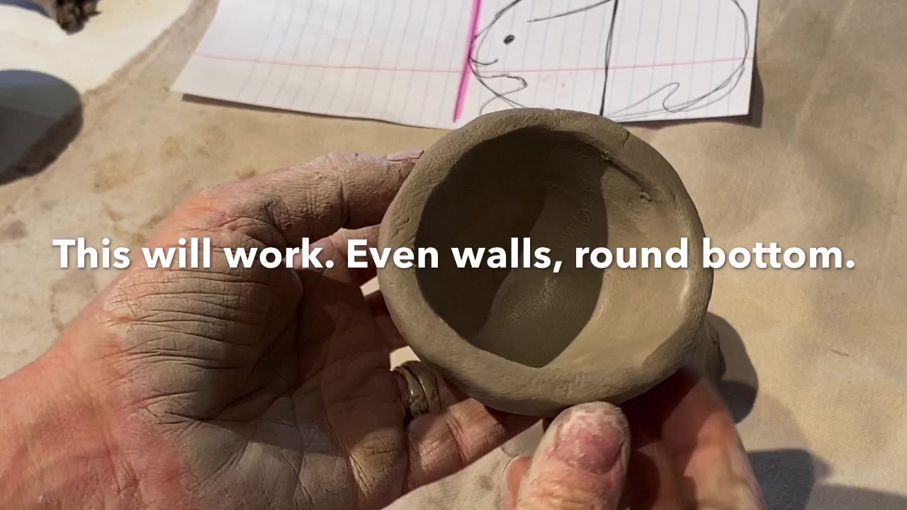 Double Pinch Pot Animal Part 1