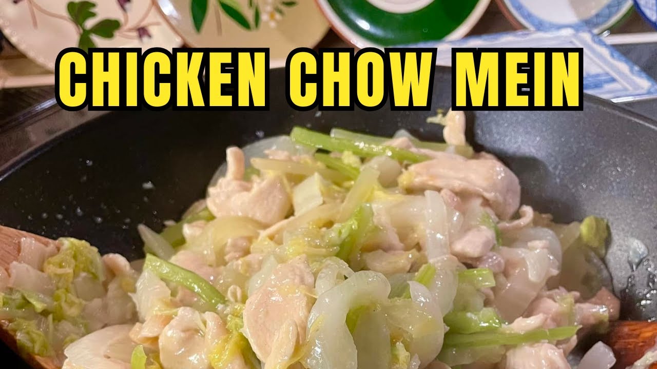 Forget Takeout! Make Easy Homemade Chicken Chow Mein 