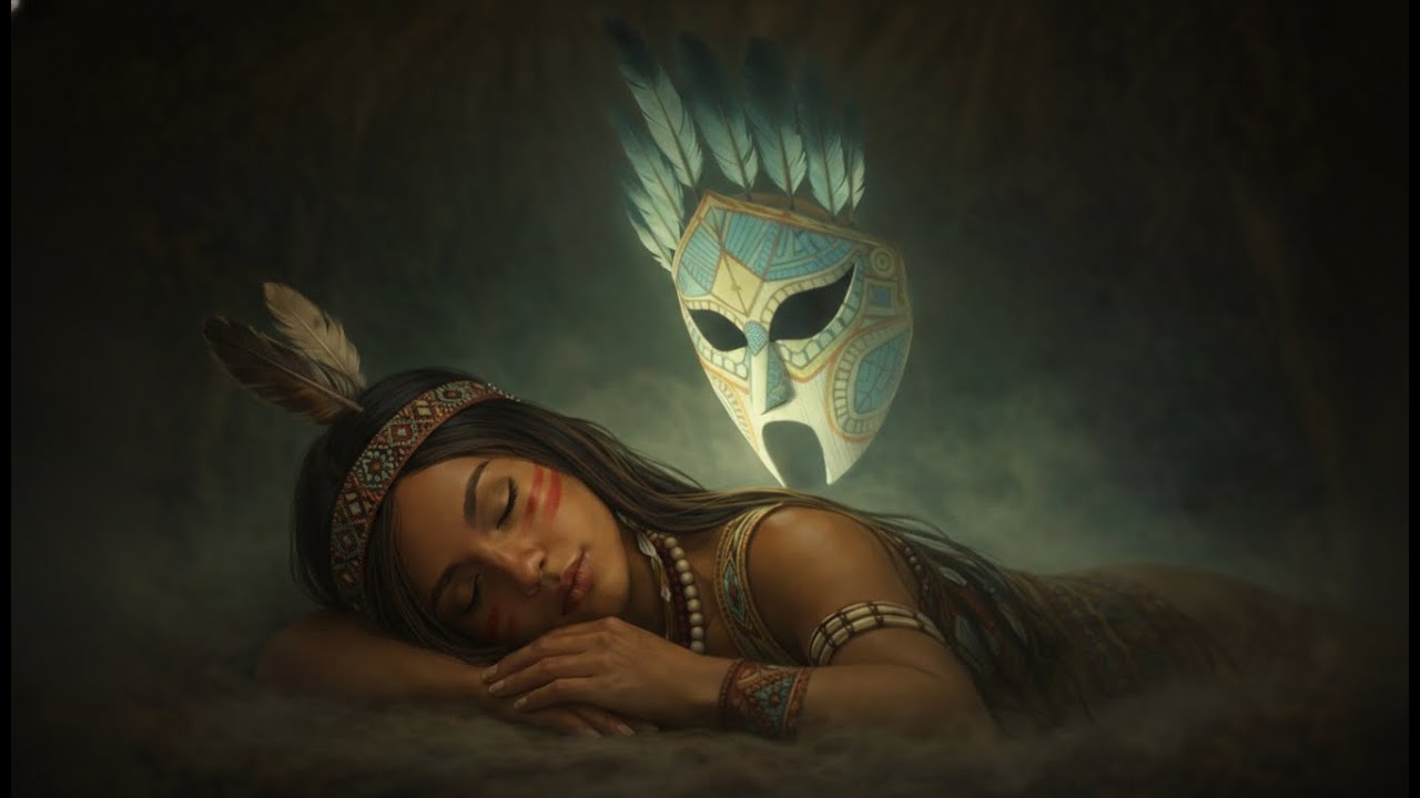 LEGEND OF THE SPIRIT MASKS: Native American Flute & Shamanic Drums (Cinematic Score)