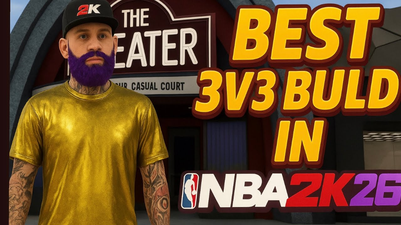 NBA 2K26 Best 3v3 Build &ndash; The Theater Gameplay!
