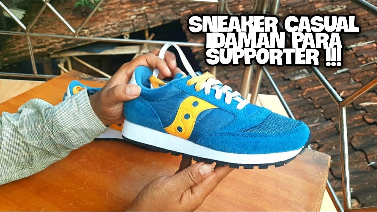 SNEAKER CASUAL IDAMAN - REVIEW SAUCONY JAZZ VINTAGE COLORWAY STOCKHOLM