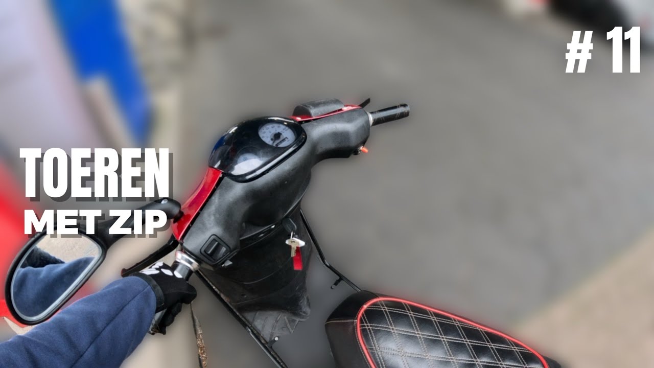 Tanken in Helvoirt , rare auto zien en meer : Toeren met zip #11
