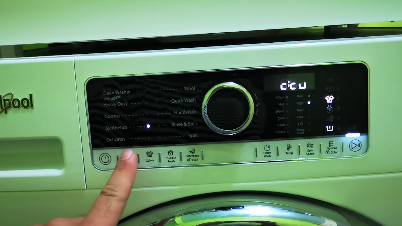 Whirlpool 

WFW5090JW

Problem