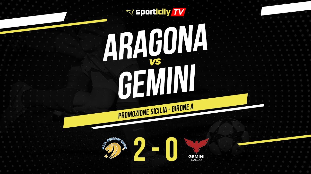 Aragona - Gemini | Promozione Sicilia Girone A | Highlights & Goals