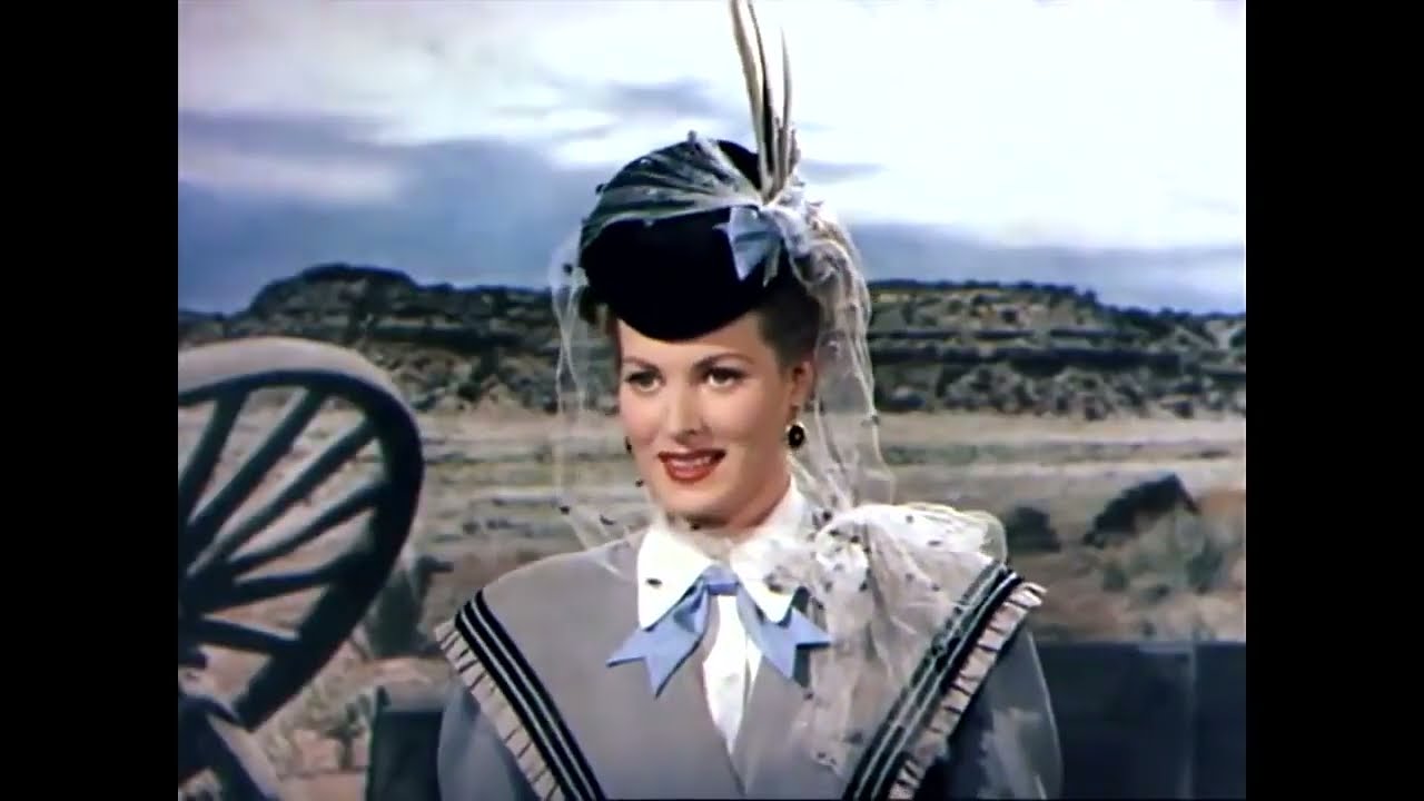 Buffalo Bill Western 1944 Joel McCrea, Maureen O'Hara, Linda Darnell