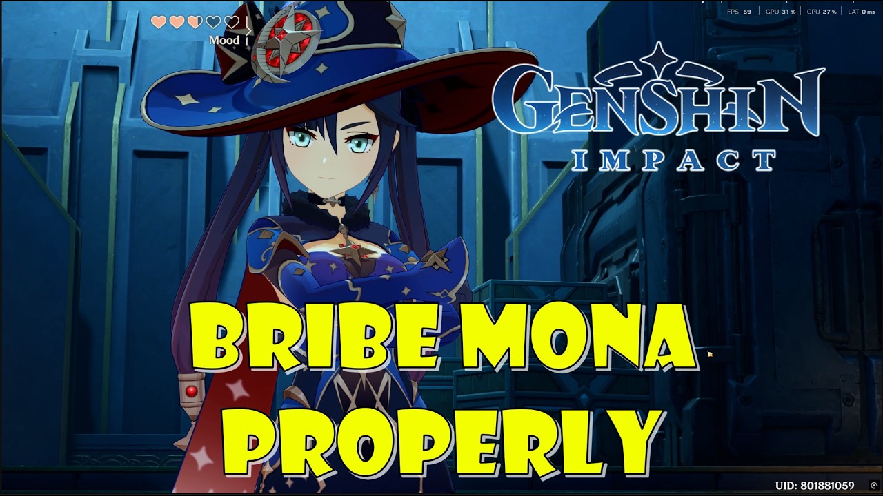 Try to Bribe Mona, 6.4 Event - Genshin Impact