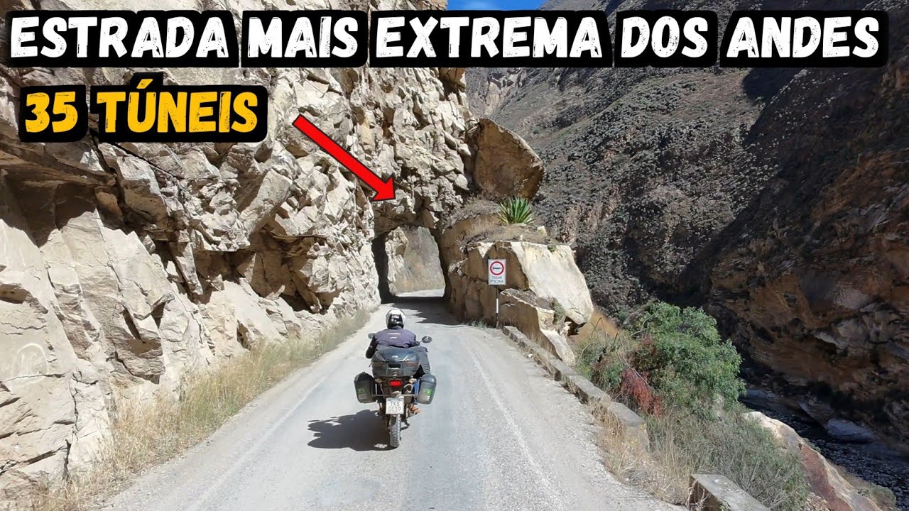 EP-28 De moto pela estrada mais desafiadora do Peru (Cañon del Pato)