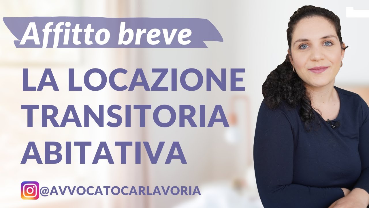 AFFITTO BREVE | La locazione transitoria abitativa