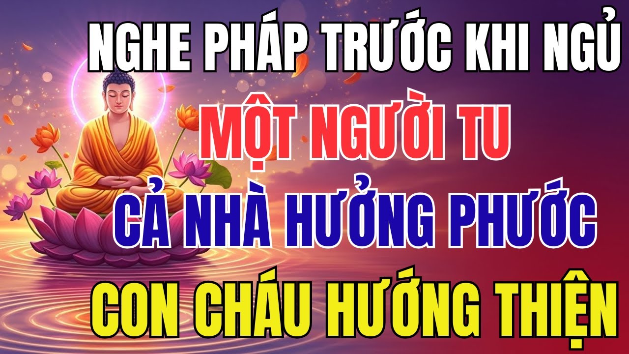 Nghe Pháp Trước Khi Ngủ – Một Người Tu, Cả Nhà Hưởng Phước, Con Cháu Hướng Thiện