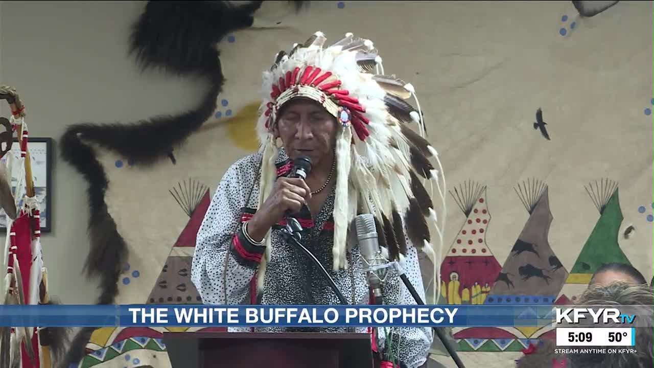 Chief Arvol Looking Horse speaks about the White Buffalo Calf Woman prophecy at Native, Inc.