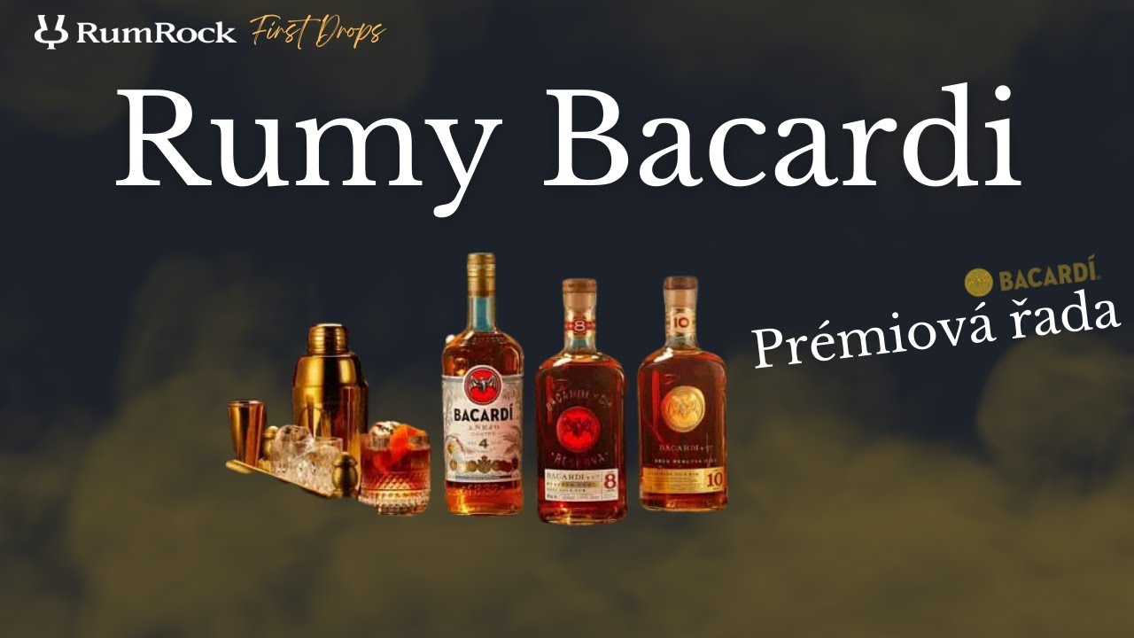 Karibské rumy Bacardi | First Drops | RumRock.cz
