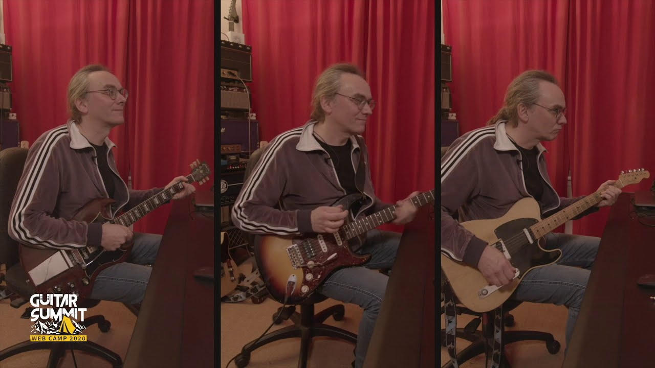 Jörg Sander (Udo Lindenberg/Jan Delay): How I arrange my songs @ Guitar Summit Web Camp 2020