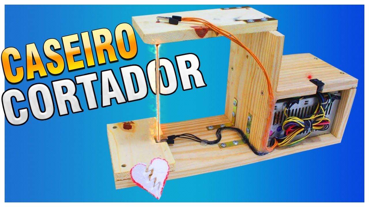 Faça sua Maquina de Cortar Isopor, Eva...