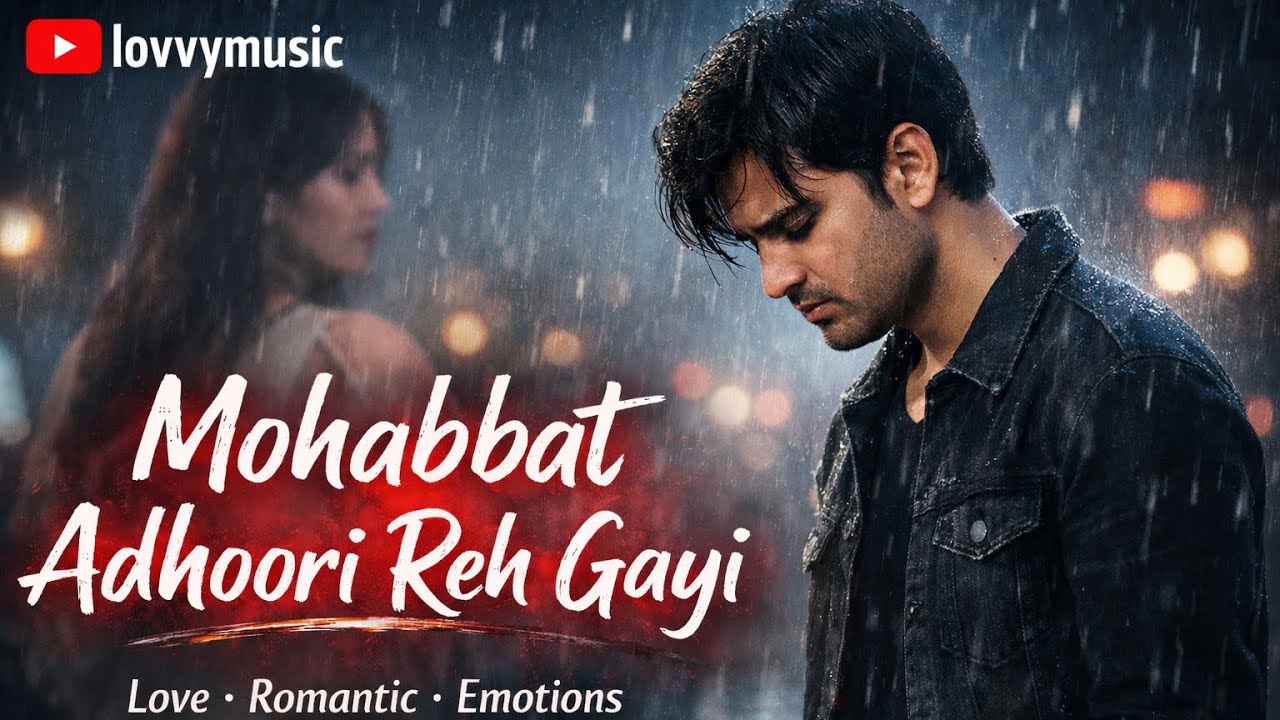 Mohabbat Adhoori Reh Gayi | Sad Romantic Love Song | Heart Touching Hindi Song ❤ @LovvyMusic 