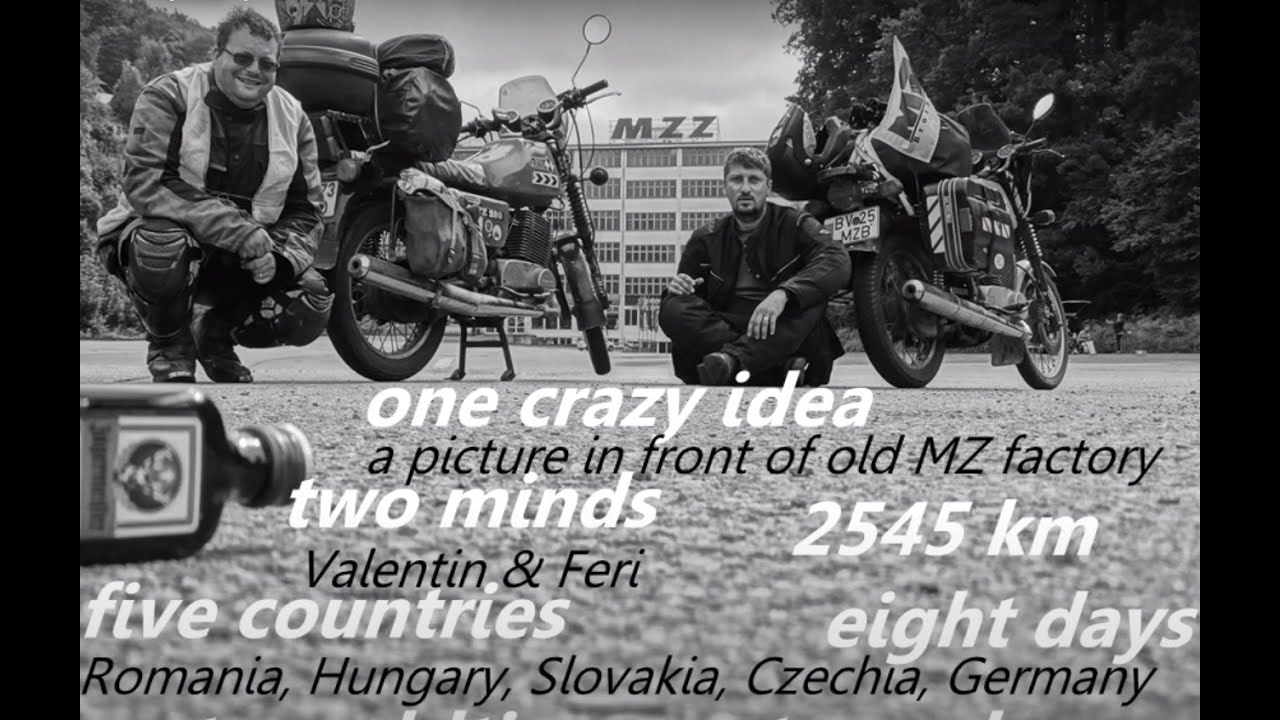 Zschopau 2017 oldtime motorcycle trip MZ ETZ 250
