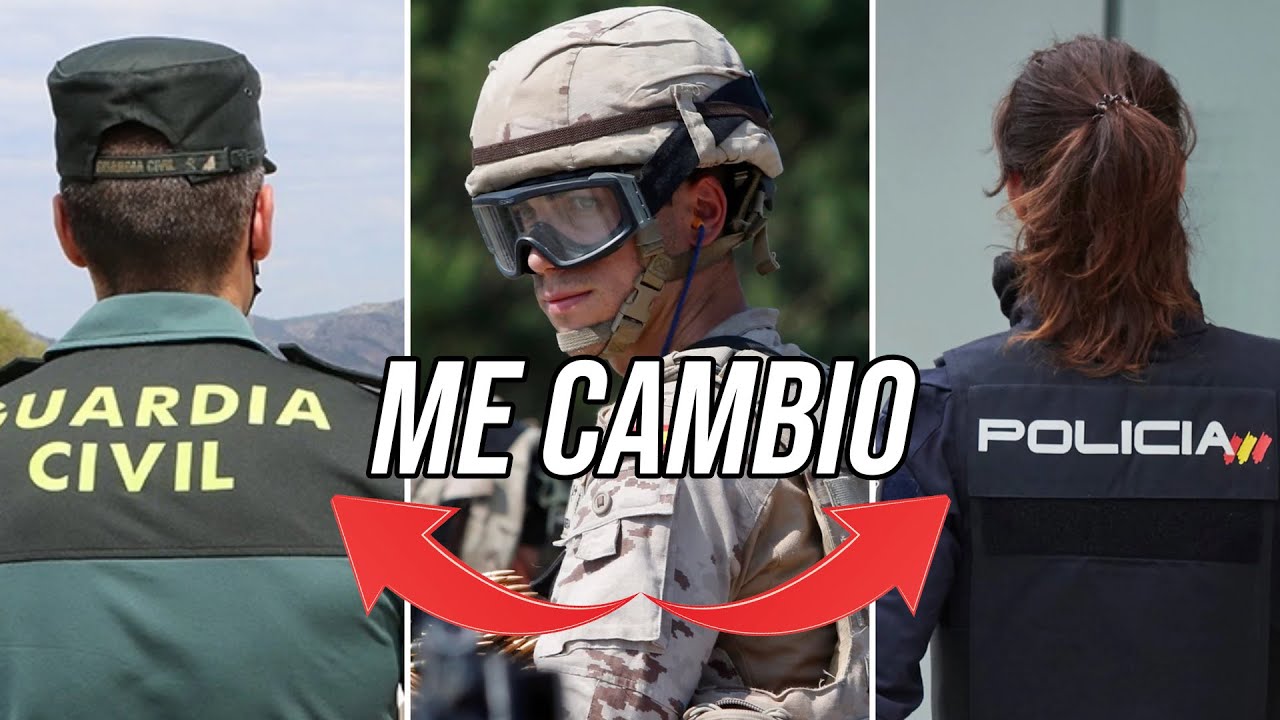 De MILITAR a GUARDIA CIVIL o POLICÍA NACIONAL