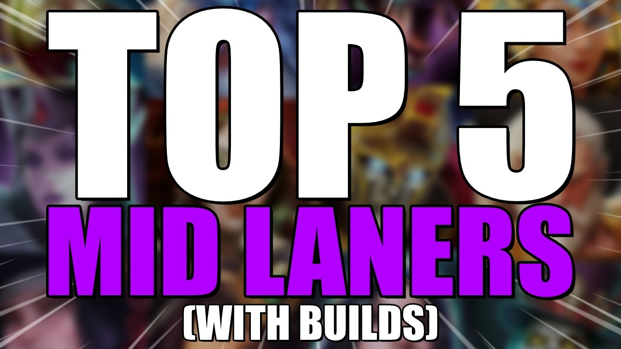 The ACTUAL Five BEST Mid Laners to Win Games in Ranked! (With Builds)