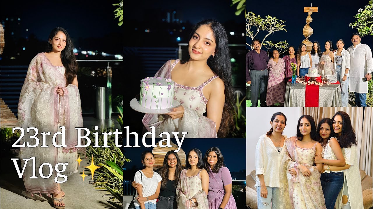 My 23rd Birthday Vlog ✨ | Ishaani Krishna.