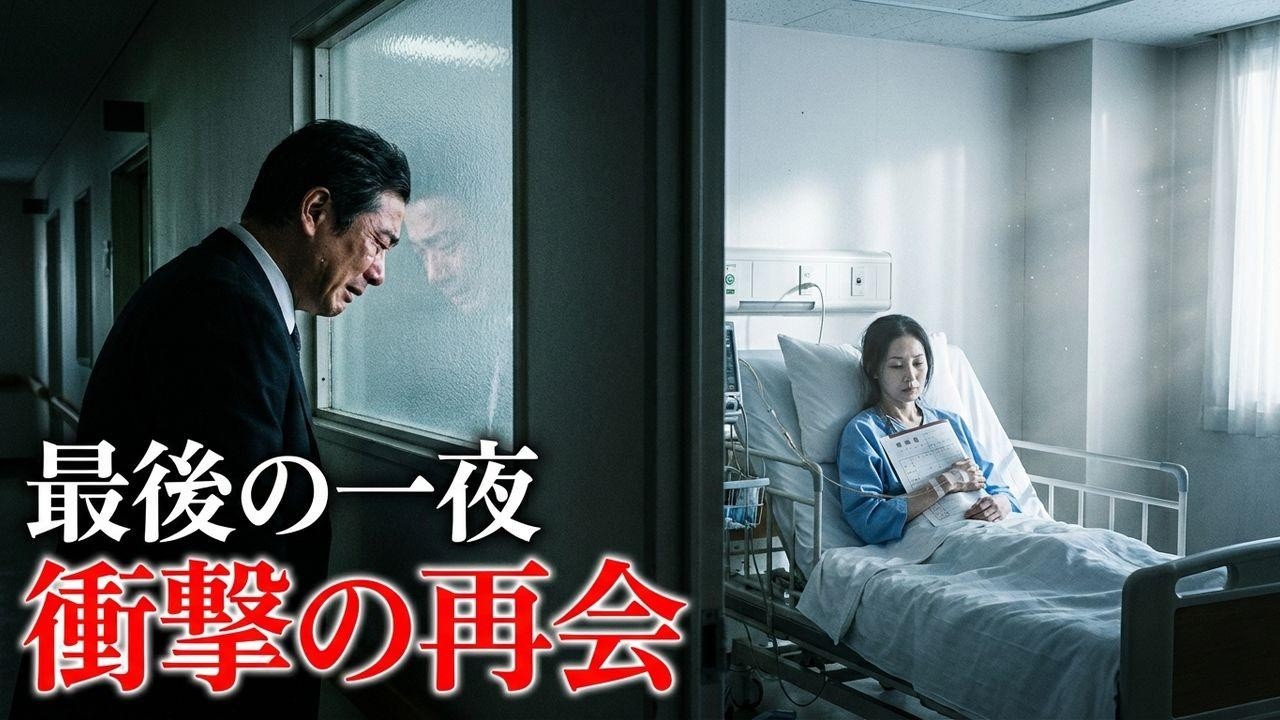 離婚届の夜、布団に潜り込む妻。1年後の再会は癌病棟だった…