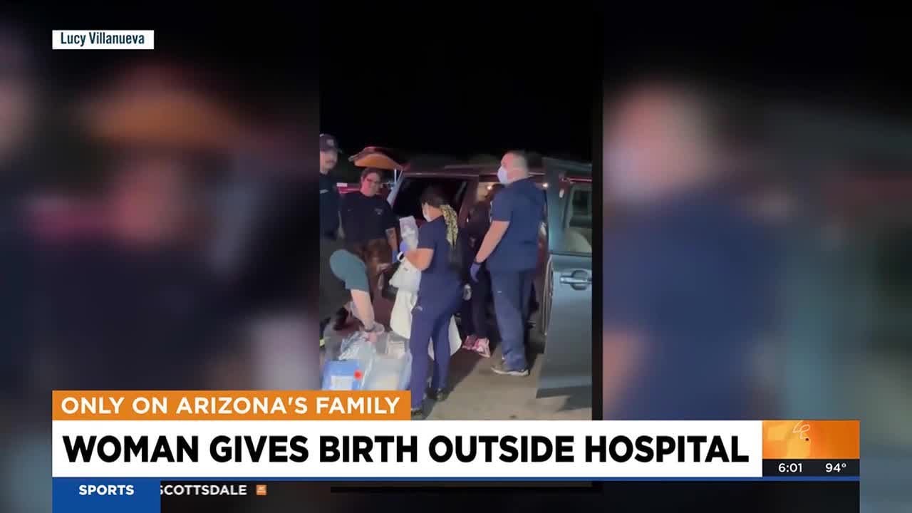 Woman gives birth in Casa Grande hospital parking lot, says nurse turned her away