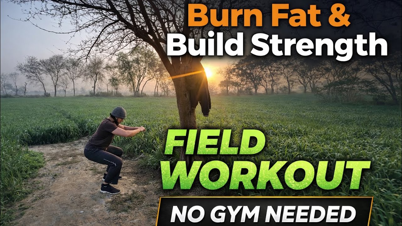 Morning Fat Burner 🔥 Full Body Workout in Nature