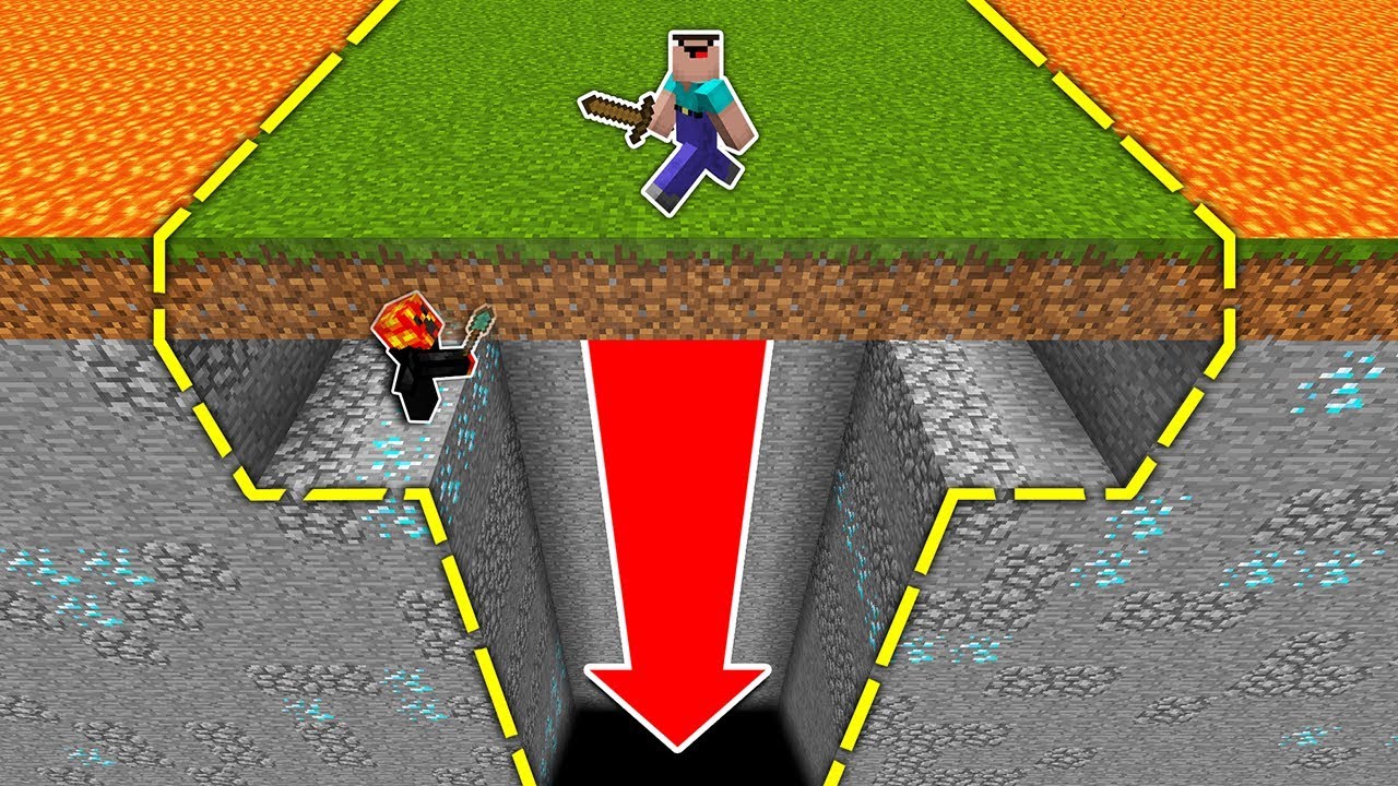 GIANT FLOOR HOLE TRAP! (IT WORKED!) - Minecraft Trolling
