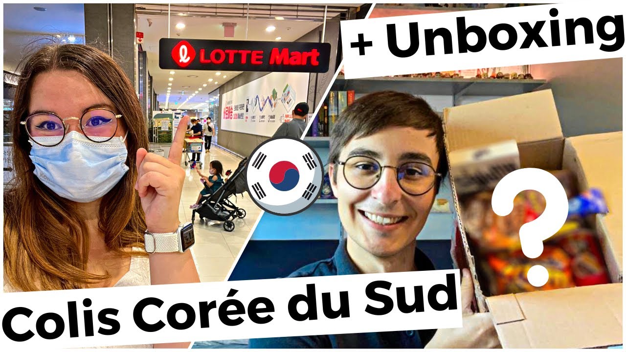 🎁🇰🇷 J'envoie un COLIS de GÂTEAUX CORÉENS à mon copain + UNBOXING