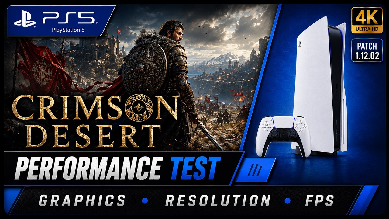 CRIMSON DESERT (Playstation 5) Patch: 1.12.02 - Performance test