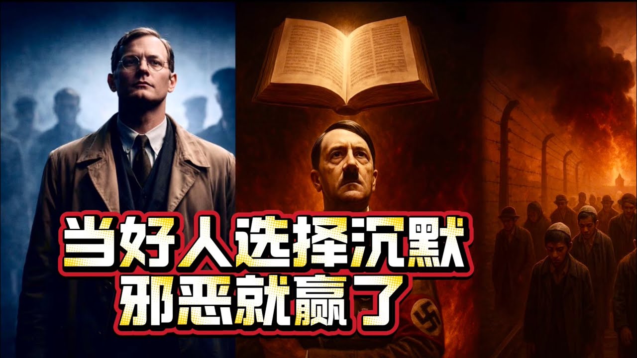 當好人選擇沈默，邪惡就贏了｜潘霍華：信仰不是感動，是代價；【靈修經典200講】（31）