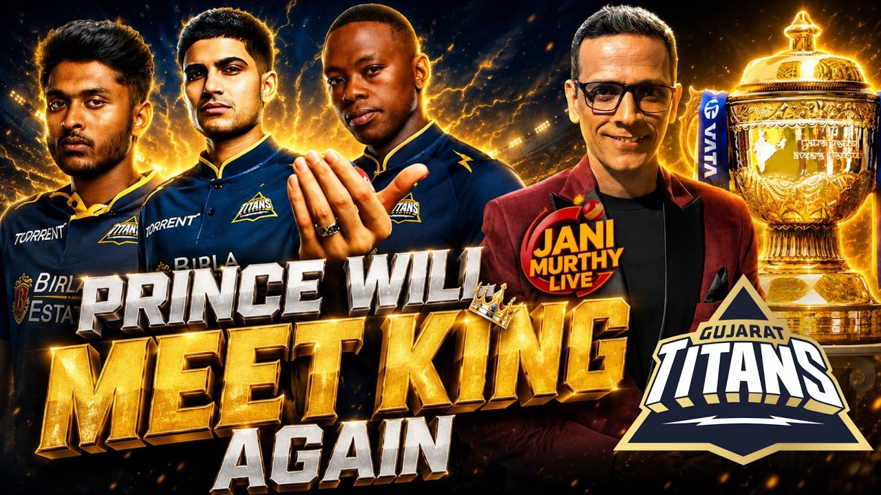 Prince will meet King again | GT to meet RCB in Finals | Tata IPL 2026 | Live with Jani🔴