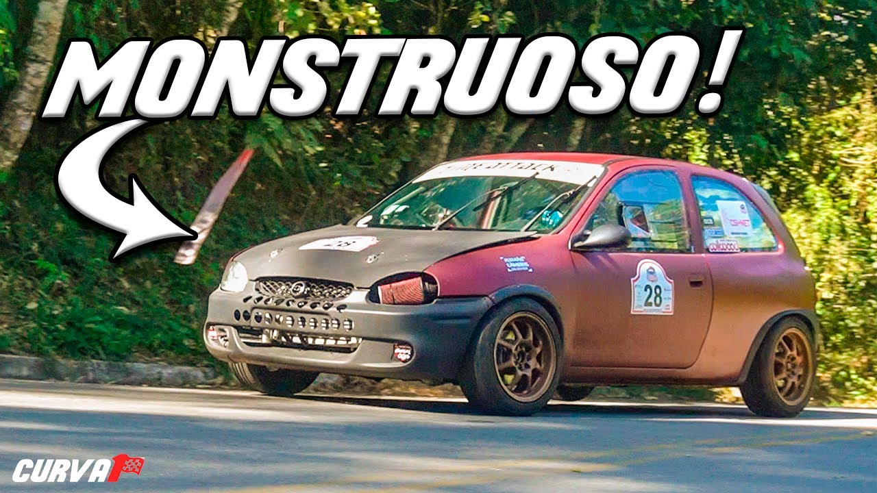 CORSA TURBO NA SUBIDA DE MONTANHA !! 😱