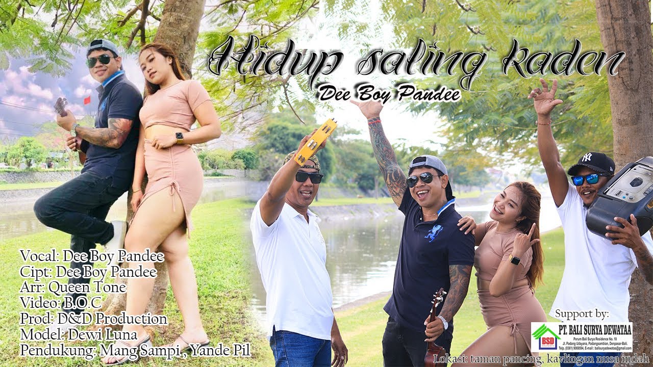 HIDUP SALING KADEN - DEE BOY PANDEE (Official musik video)