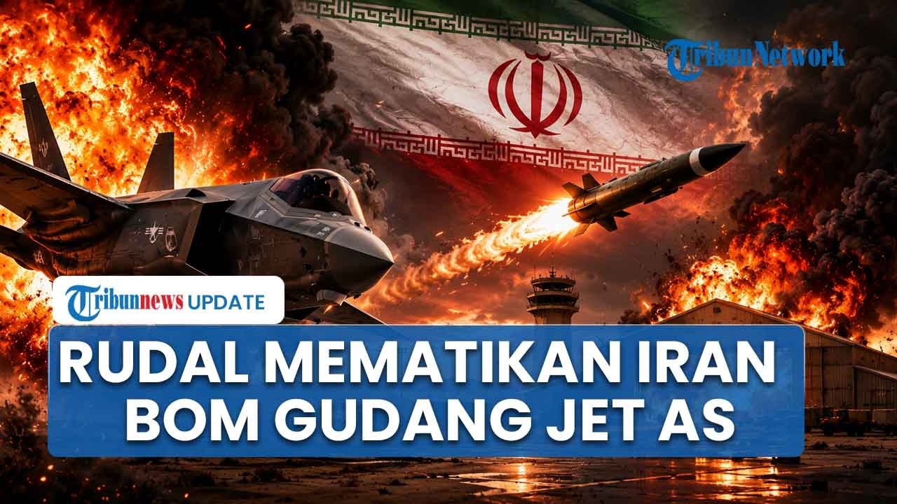 Memanas! Pangkalan Udara Al Azraq Kandang Jet Tempur F 35 AS Digempur Iran, Balas Serangan Musuh