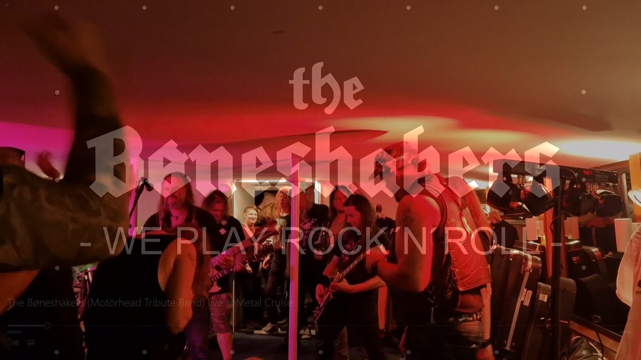 The B&oslash;neshakers (Mot&ouml;rhead Tribute Band) live @Berlin Metal Cruise