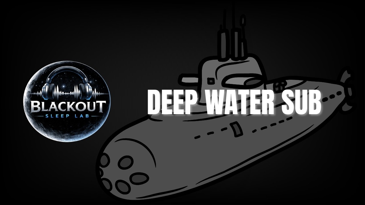 Deep Water Sub Sounds Black Screen 10 Hours | Blackout Sleep Lab